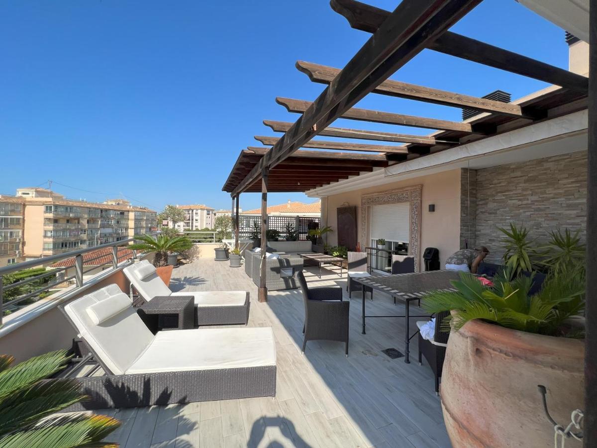 Penthouse - residence La Mina - Albir avec WIFI GRATUIT El Albir Extérieur photo