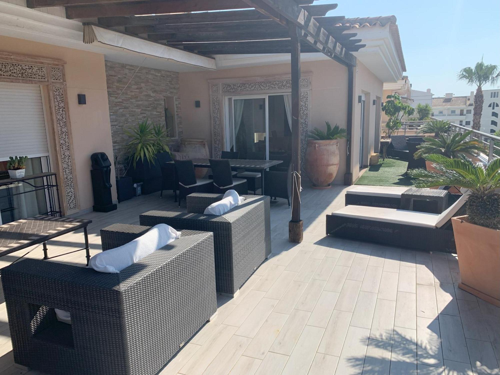 Penthouse - residence La Mina - Albir avec WIFI GRATUIT El Albir Extérieur photo